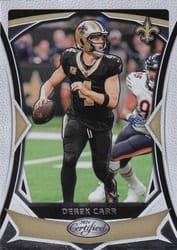 2024 Panini Certified Base Set Derek Carr #35 card