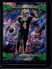 2024 Panini Prizm Fireworks Derek Carr #11 card