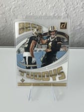 2024 Clearly Donruss Best Tuddys Derek Carr / Chris Olave #10 card