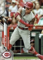 2020 Topps Base Set Derek Dietrich #209 card