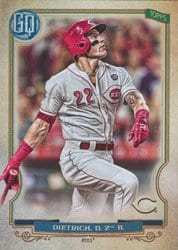 2020 Topps Gypsy Queen Base Set Derek Dietrich #236 card