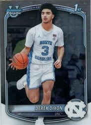 2025-26 Bowman Chrome Prospects Derek Dixon #BCP-37 card