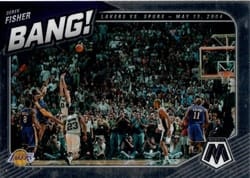 2020-21 Panini Mosaic Bang! Derek Fisher #15 card