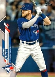 2020 Topps Base Set Derek Fisher #604 card