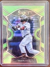 2021 Panini Select Derek Hill #98 card