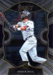 2021 Panini Select Base Set Derek Hill #98 card