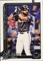 2025 Topps Update Base Set Derek Hill #US305 card