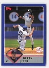 2003 Topps Derek Jeter #400 card