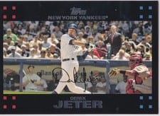 2007 Topps Derek Jeter Red Back #40 card