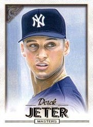 2018 Topps Gallery Base Set Derek Jeter #175 card