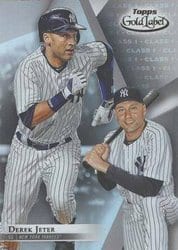 2018 Topps Gold Label Base Set Derek Jeter #70 card