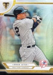 2018 Topps Triple Threads Base Set Derek Jeter #69 card