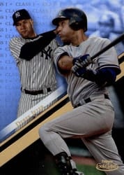2019 Topps Gold Label Base Set Derek Jeter #89 card