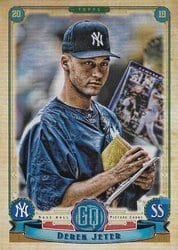 2019 Topps Gypsy Queen Base Set Derek Jeter #314 card