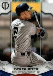 2019 Topps Tribute Base Set Derek Jeter #68 card