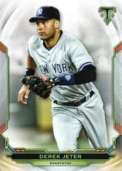 2019 Topps Triple Threads Base Set Derek Jeter #31 card