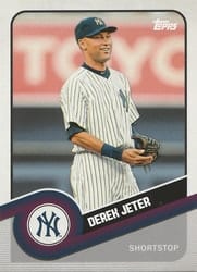 2020 Topps Brooklyn Collection Base Set Derek Jeter #6 card