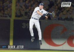2021 Stadium Club Chrome Base Set Derek Jeter #76 card