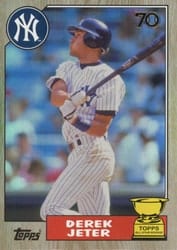 2021 Topps All-Star Rookie Cup Base Set Derek Jeter #36 card