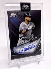 2021 Topps Chrome Black Autographs Derek Jeter #CBA-DJ card