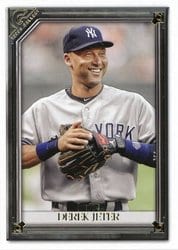 2021 Topps Gallery Base Set Derek Jeter #174 card