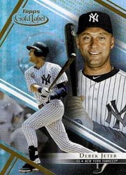 2021 Topps Gold Label Base Set Derek Jeter #75 card