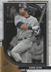 2021 Topps Museum Collection Base Set Derek Jeter #70 card