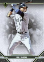 2021 Topps Triple Threads Base Set Derek Jeter #2 card