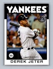 2021 Topps Update 1986 35th Anniversary Derek Jeter #86B-36 card