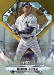 2022 Topps Chrome Update Diamond Greats Die-Cuts Derek Jeter #DGC-18 card