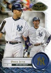 2022 Topps Gold Label Base Set Derek Jeter #78 card