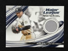 2022 Topps Major League Material Derek Jeter #MLM-DJ card