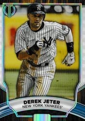 2022 Topps Tribute Base Set Derek Jeter #15 card