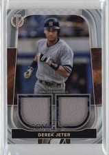 2022 Topps Tribute Dual Relics Derek Jeter #DR-DJ