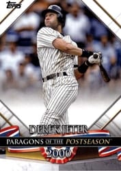 2022 Topps Update Paragons of the Postseason Derek Jeter #PP-1 card