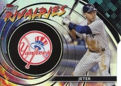 2023 Finest Rivalries Die-Cut Derek Jeter #FR-1 card