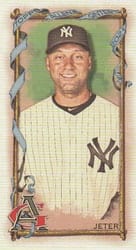2023 Topps Allen & Ginter Minis Derek Jeter #104 card