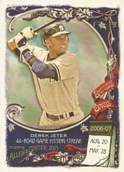 2023 Topps Allen & Ginter Spotless Spans Derek Jeter #SS-7 card