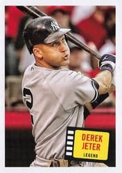 2023 Topps Archives 1957 Hit Stars Derek Jeter #57HS-7 card