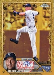 2023 Topps Gilded Collection Base Set Derek Jeter #2 card