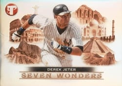 2023 Topps Pristine 7 Wonders Derek Jeter #7W-5 card