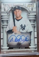 2023 Topps Tribute Olympus Autographs Derek Jeter #OA-DJ card
