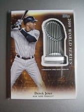 2023 Topps Update Commemorative Postseason Trophy Medallions Derek Jeter #PTM-DJ card