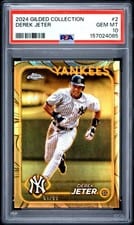 2024 Topps Gilded Collection Base Set Derek Jeter #2 card