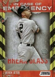 2025 Stadium Club In Case of Emergency Derek Jeter #ICE-7 card
