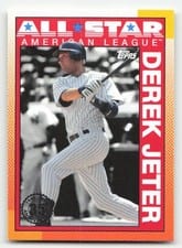 2025 Topps 1990 Topps All-Star Baseball Derek Jeter #90AS-22 card
