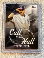 2025 Topps Call to the Hall Derek Jeter #CTH-17 card