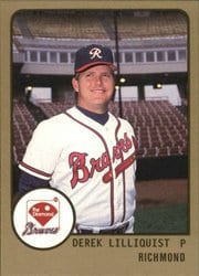 1988 ProCards Base Set Derek Lilliquist #21 card