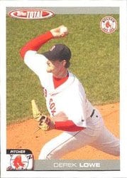 2004 Topps Total Base Set Derek Lowe #542 card