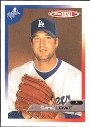 2005 Topps Total Base Set Derek Lowe #133 card